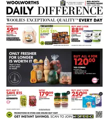 Woolworths Western Cape & Eastern Cape : Daily Difference (06 April - 19 April 2026)