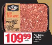 Your Butcher By Spar Lean Beef Mince-Per Kg