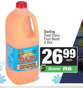 Darling Dash Dairy Fruit Blend-2L