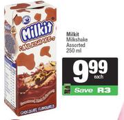 Milkit Milkshake Assorted-250ml