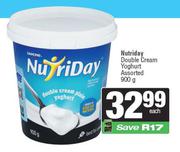Nutriday Double Cream Yoghurt Assorted-900g