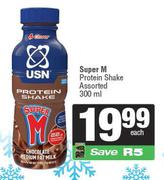 Super M Protein Shake Assorted-300ml