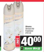Airoma Aerosol Air Freshener-For 2 x 210ml