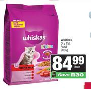 Whiskas Dry Cat Food-900g