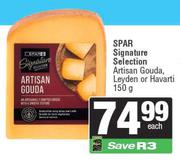 Spar Signature Selection Artisan Gouda,Leyden Or Havarti-150g
