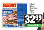 Eskort Sliced Cold Meat Range-180g