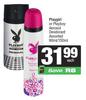 Playgirl Or Playboy Aerosol Deodorant Assorted-90ml/150ml