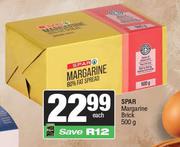Spar Margarine Brick-500g