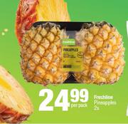 Spar Freshline Pineapples-2s Per Pack