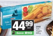 Spar Fish Fingers-400g
