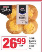 Spar Bakery Cheese Rolls-4s Pack