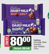 Cadbury Chocolate Slabs Assorted-For Any 2 x 150g