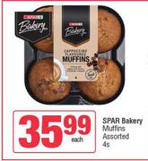 Spar Bakery Muffins Assorted-4s Pack
