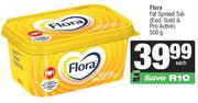 Flora Fat Spread (Excl Gold & Pro Active)-500g
