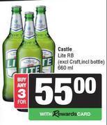 Castle Lite RB-For 3 x 660ml