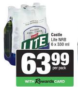 Castle Lite NRB-6 x 330ml