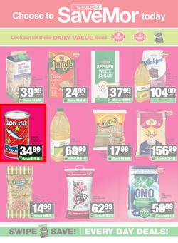 SPAR SaveMor Namibia : Daily Value Icons (08 April - 21 April 2026), page 1