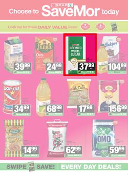 SPAR SaveMor Namibia : Daily Value Icons (08 April - 21 April 2026), page 1