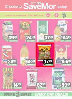 SPAR SaveMor Namibia : Daily Value Icons (08 April - 21 April 2026), page 1