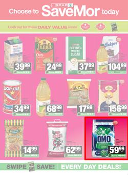 SPAR SaveMor Namibia : Daily Value Icons (08 April - 21 April 2026), page 1