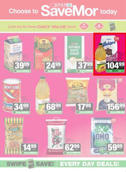 SPAR SaveMor Namibia : Daily Value Icons (08 April - 21 April 2026), page 1