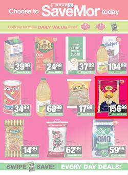 SPAR SaveMor Namibia : Daily Value Icons (08 April - 21 April 2026), page 1