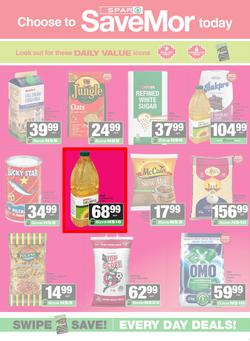 SPAR SaveMor Namibia : Daily Value Icons (08 April - 21 April 2026), page 1