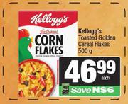 Kellogg's Toasted Golden Cereal Flakes-500g