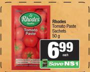 Rhodes Tomato Paste Sachets-50g