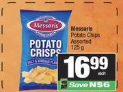 Messaris Potato Chips Assorted-125g