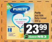 Purity Add Milk Baby Cereal-200g