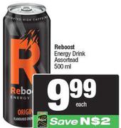 Reboost Energy Drink Assorted-500ml