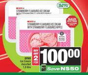 Spar Ice Cream Assorted-For Any 2 x 1.8Ltr
