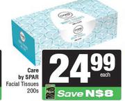 Care By Spar Facial Tissues-200s Pack