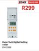 Major Tech Digital Setting Timer 81413388
