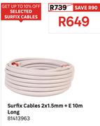 Surfix Cable 2 x 1.5mm + E10m Long 81413963