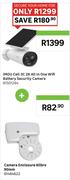 IMOU Cell 3C 2K All In One WiFi Battery Security Camera + Allbro Camera Enclosure 90mm