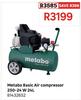 Metabo Basic Air Compressor 250-24W 24L 81432652