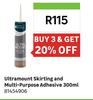 Ultramount Skirting & Multi Purpose Adhesive 81454906-300ml
