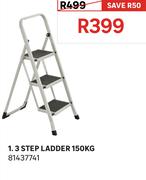 1.3 Step Ladder 150Kg 81437741