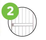 Tokara White Security Gate 813 x 2032mm 81438189