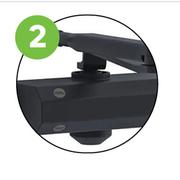 Yale Black Door Closer 300 Series 81472841