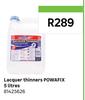 Powafix 5L Lacquer Thinners 81425626
