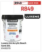 Luxens 20L Uni Acrylic Beach Sand 81495070