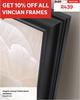 Inspire Vincian Frame Black 40 x 50cm 81488320