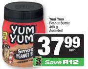 Yum Yum Peanut Butter Assorted-400g