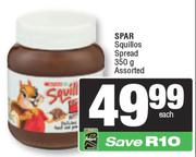 Spar Squillos Spread Assorted-350g
