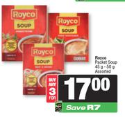 Royco Packet Soup Assorted-For 3 x 45g-50g