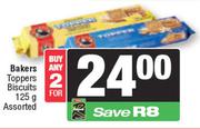 Bakers Toppers Biscuits Assorted-For 2 x 125g