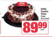 Spar Country Value Cake Assorted